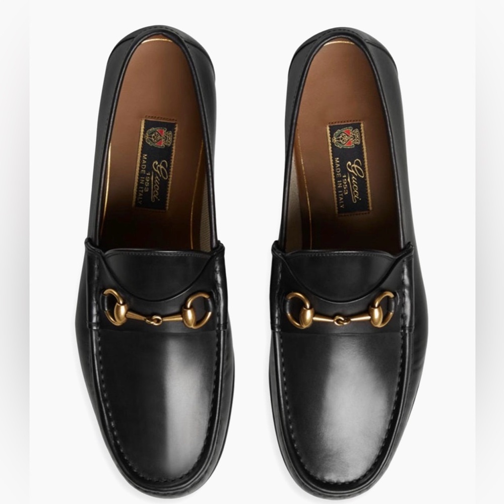 Men’s Gucci Horsebit Leather Loafer US 9